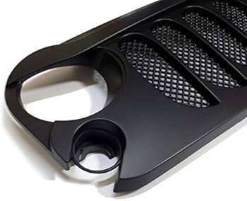 Amazon | JKラングラー 07 バッド フェイス 社外 ラジエーター グリル